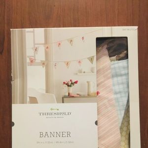 NW HAPPY EASTER FABRIC BANNER